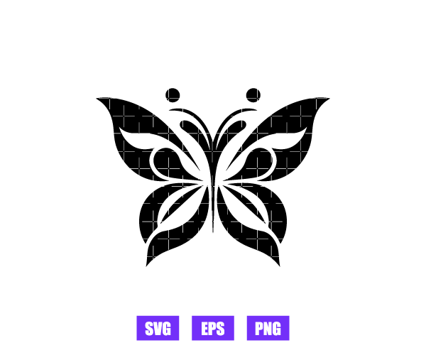 Butterfly Logo Graphics Free Download