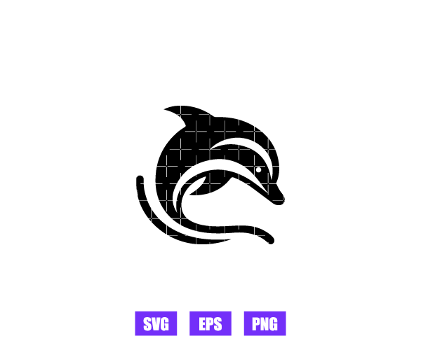 Dolphin Logo Graphics Free Download