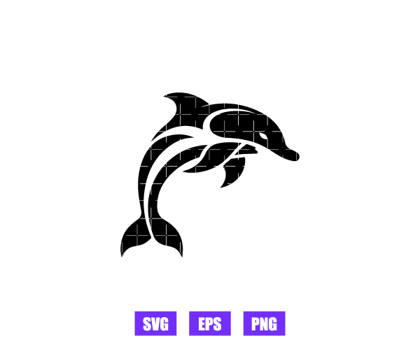 Dolphin Logo Graphics Free Download