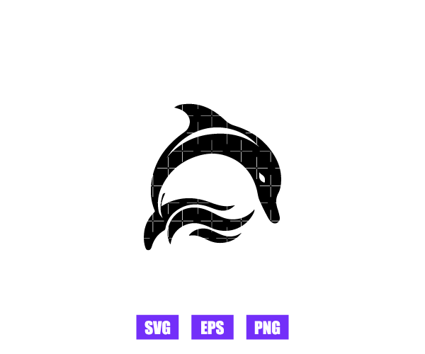 Dolphin Logo Graphics Free Download