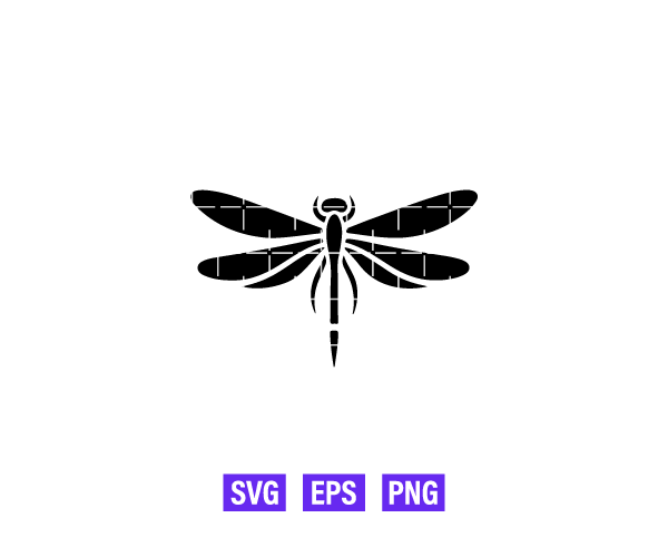 Dragonfly Logo Graphics Free Download