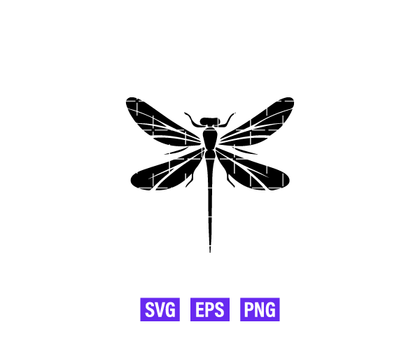 Dragonfly Logo Graphics Free Download