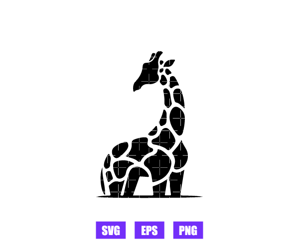 Giraffe Logo Graphics Free Download