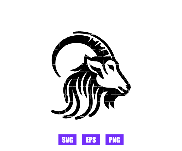 Goat Logo Graphics Free Download