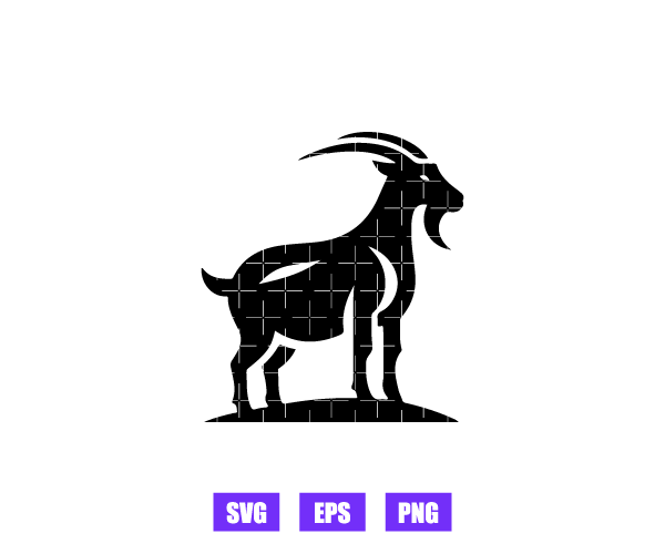 Goat Logo Graphics Free Download