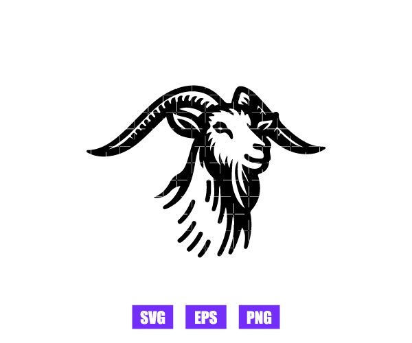 Goat Logo Graphics Free Download