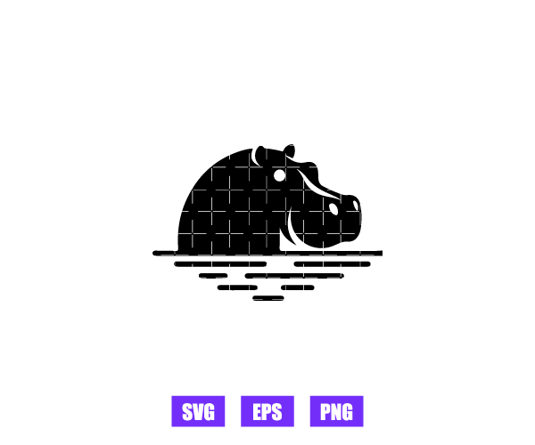 Hippo Logo Graphics Free Download