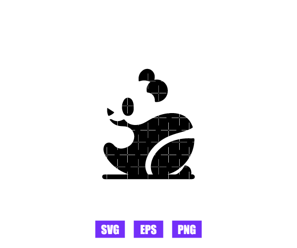 Panda Logo Graphics Free Download