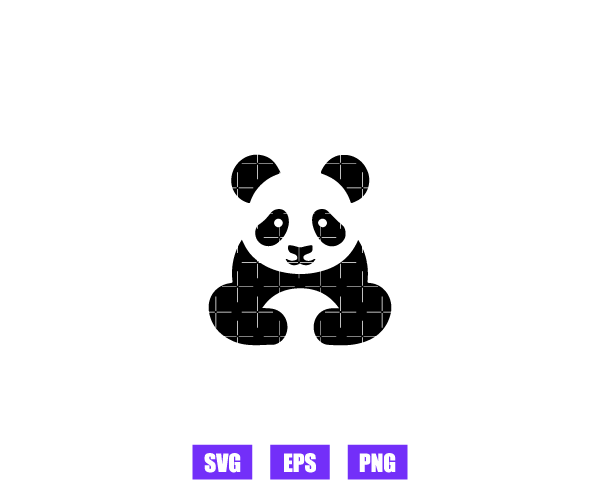 Panda Logo Graphics Free Download