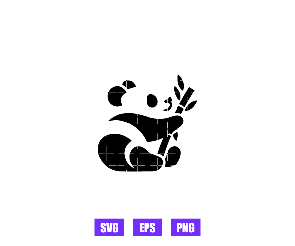 Panda Logo Graphics Free Download