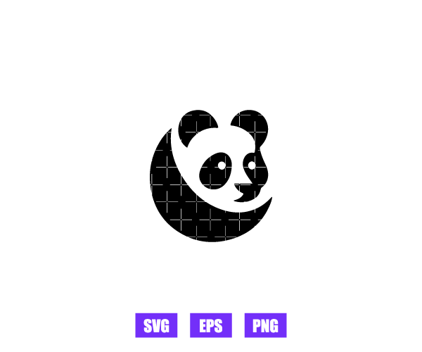 Panda Logo Graphics Free Download