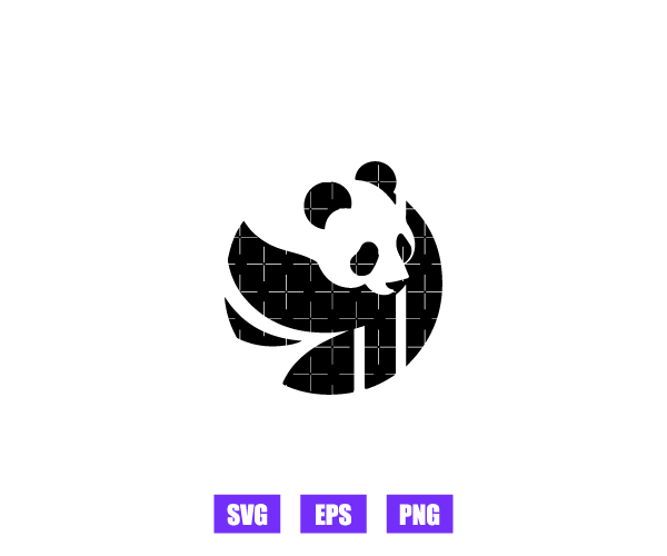 Panda Logo Graphics Free Download