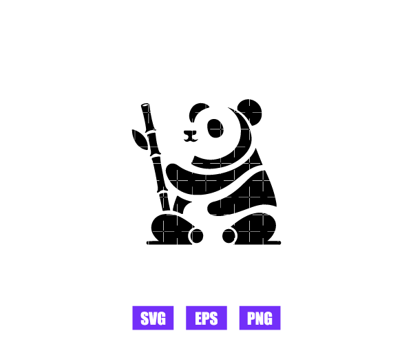 Panda Logo Graphics Free Download