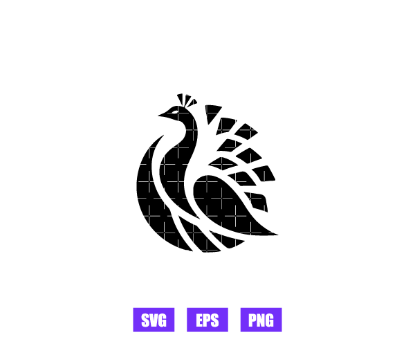 Peacock Logo Graphics Free Download