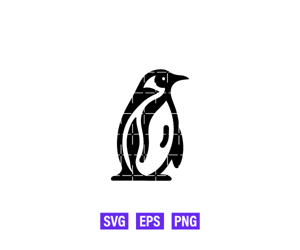 Penguin Logo Graphics Free Download