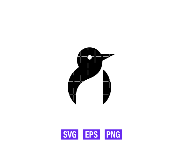 Penguin Logo Graphics Free Download