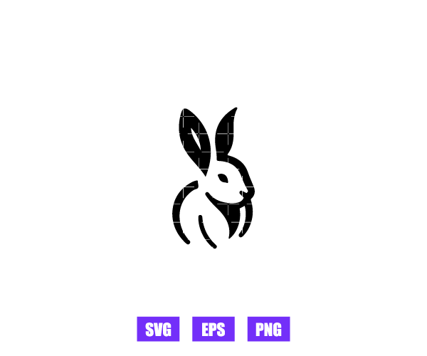 Rabbit Logo Graphics Free Download