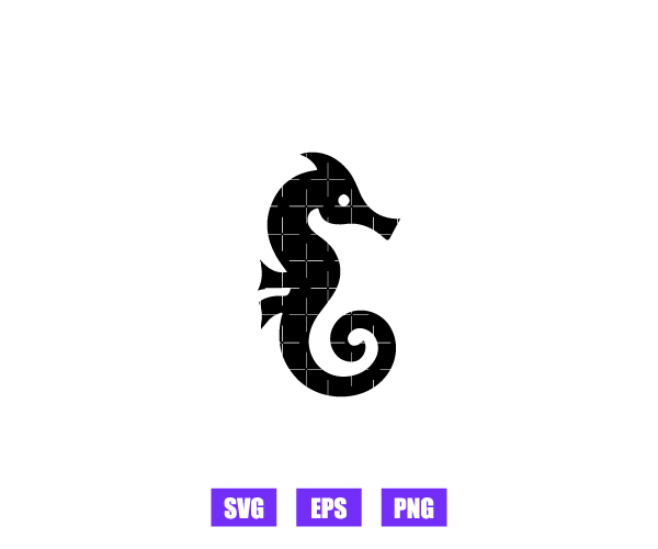 Seahorse Logo Graphics Free Download