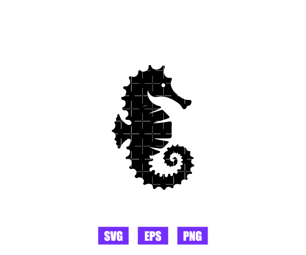 Seahorse Logo Graphics Free Download