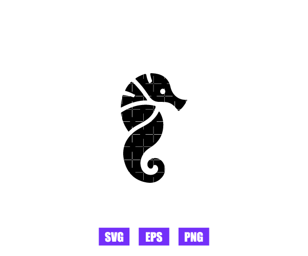 Seahorse Logo Graphics Free Download