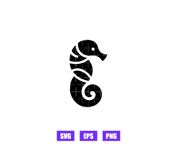 Seahorse Logo Graphics Free Download