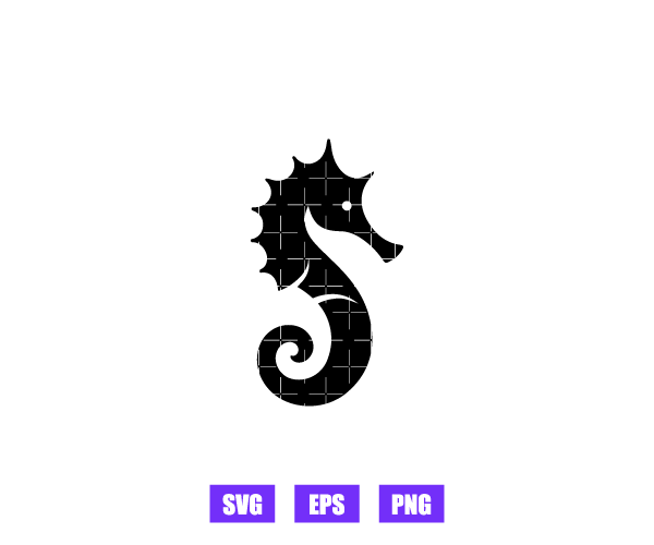 Seahorse Logo Graphics Free Download