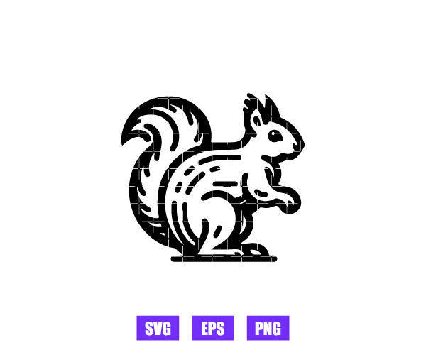 Squirrel Logo Graphics Free Download