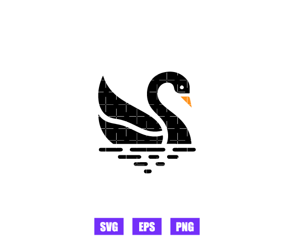 Swan Logo Graphics Free Download