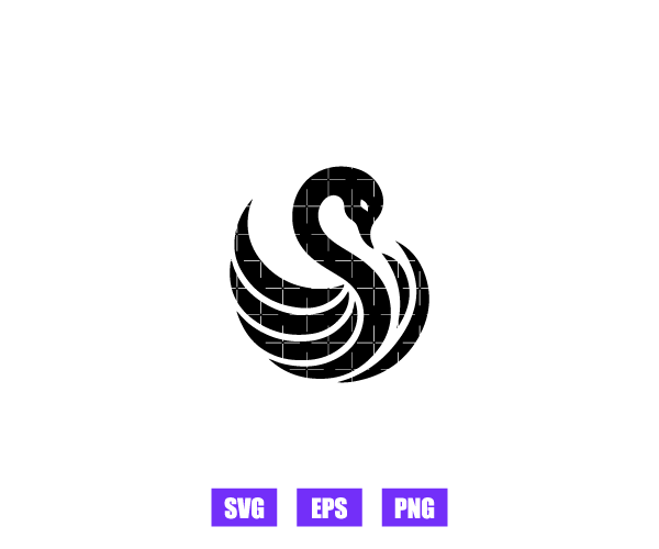 Swan Logo Graphics Free Download