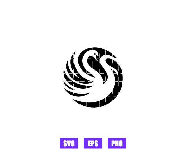 Swan Logo Graphics Free Download