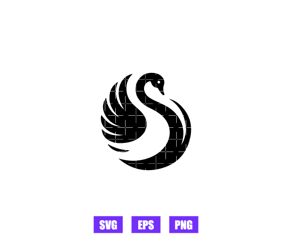 Swan Logo Graphics Free Download