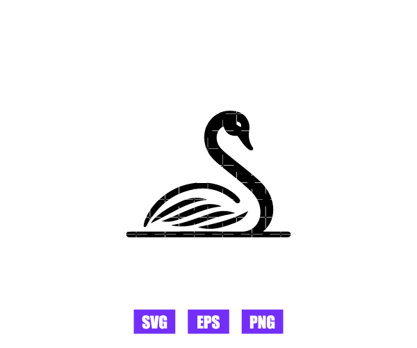 Swan Logo Graphics Free Download