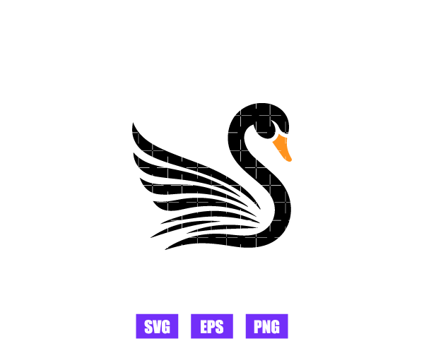 Swan Logo Graphics Free Download