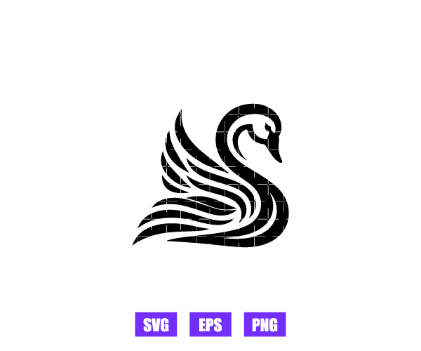 Swan Logo Graphics Free Download