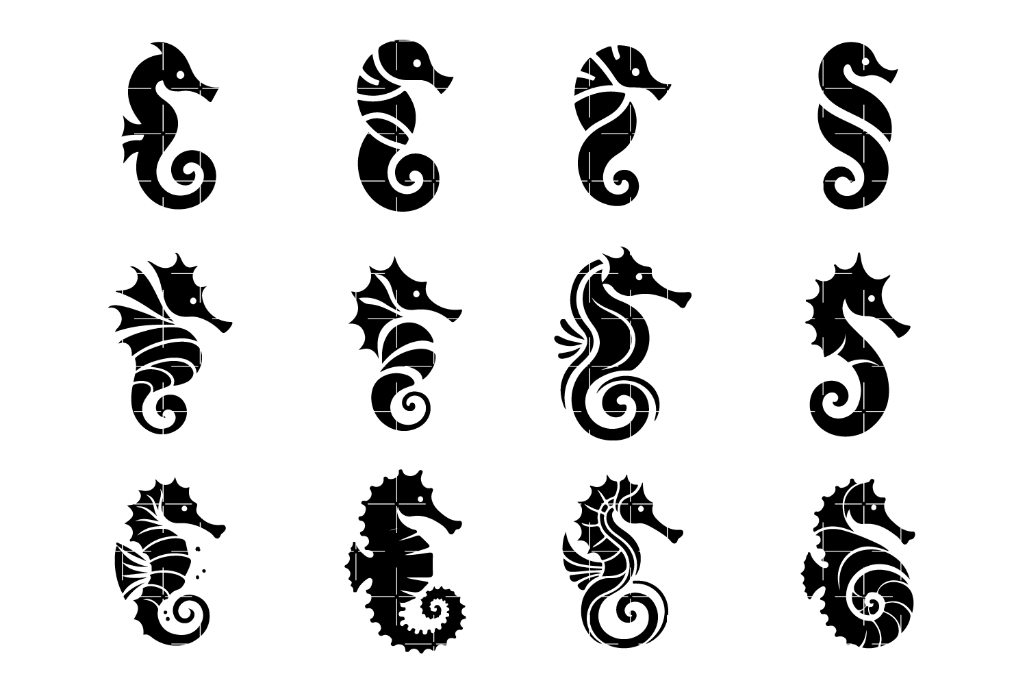 best seahorse logo free download