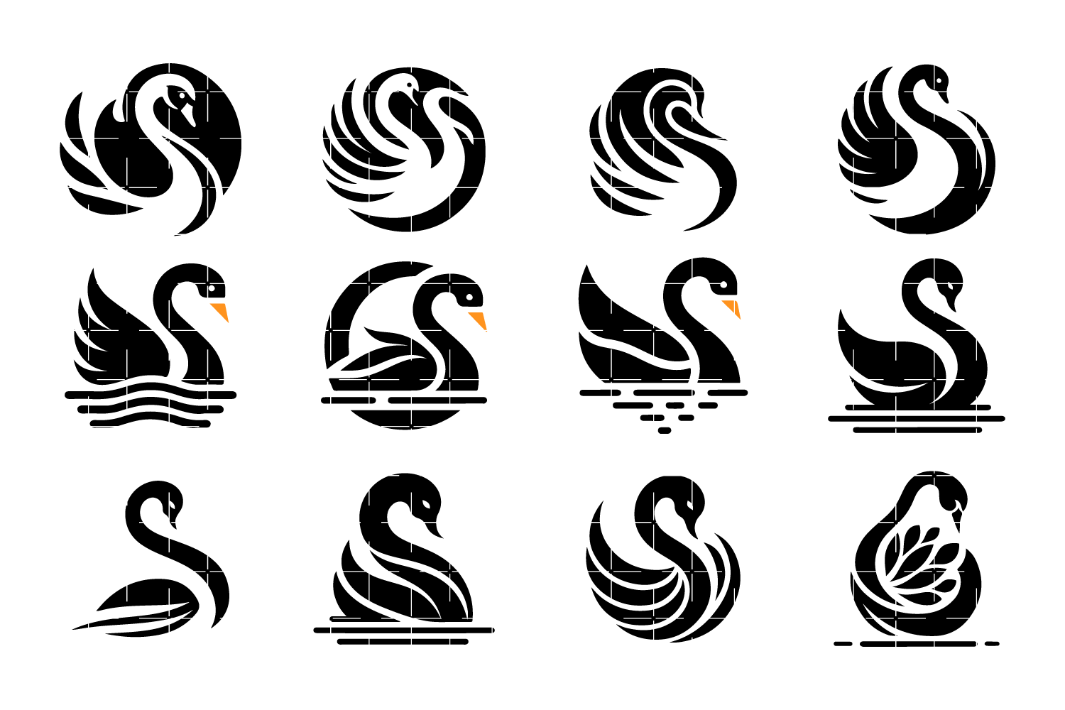 best swan logo free download