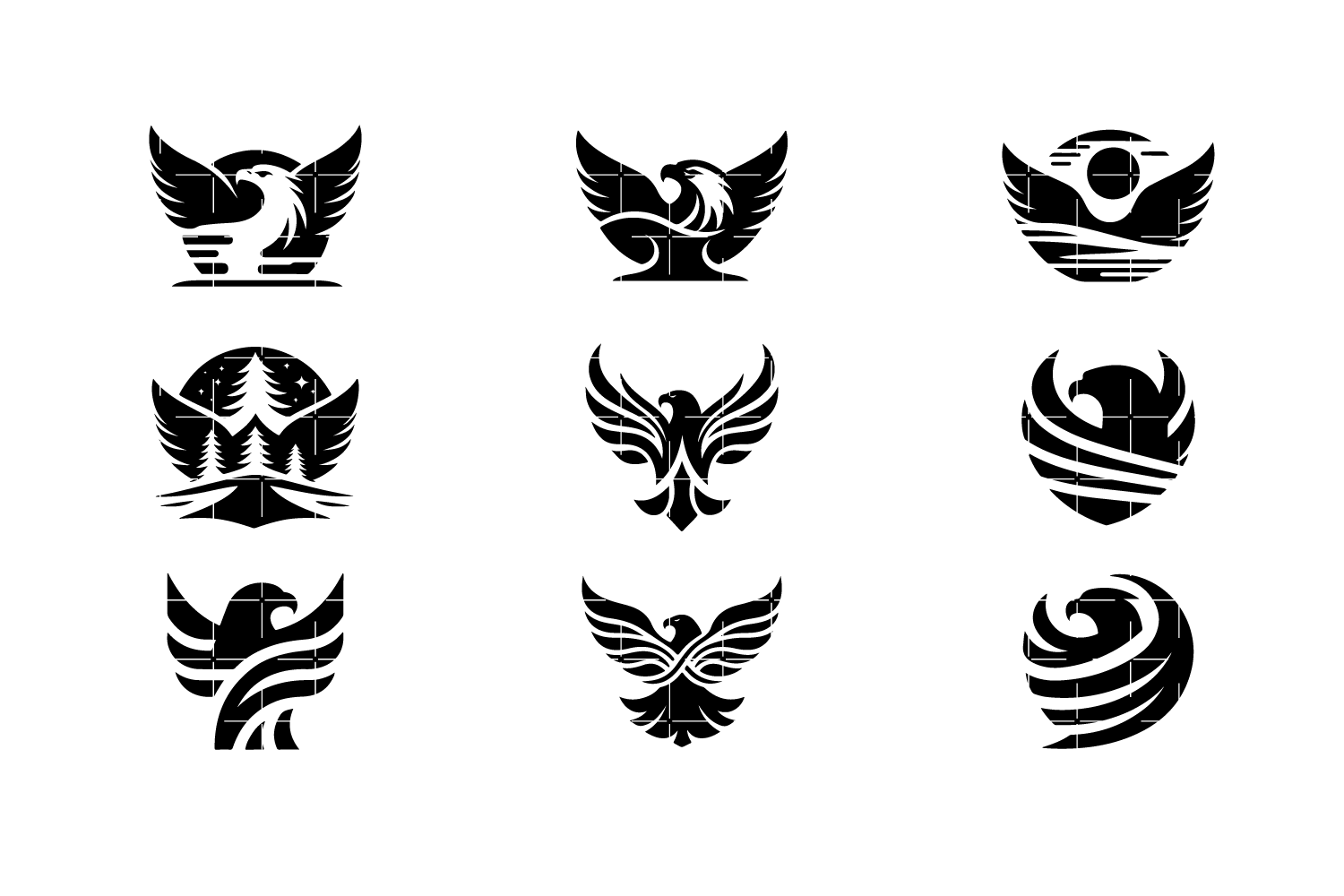 Eagle Logo Vector Icon and Graphics For Free