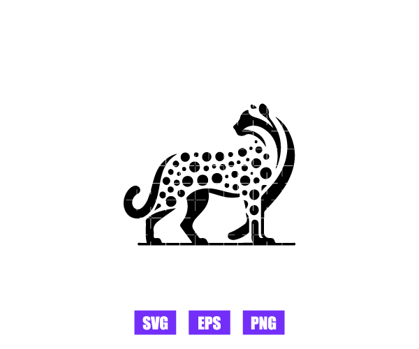 Cheetah Logo Graphics Free Download