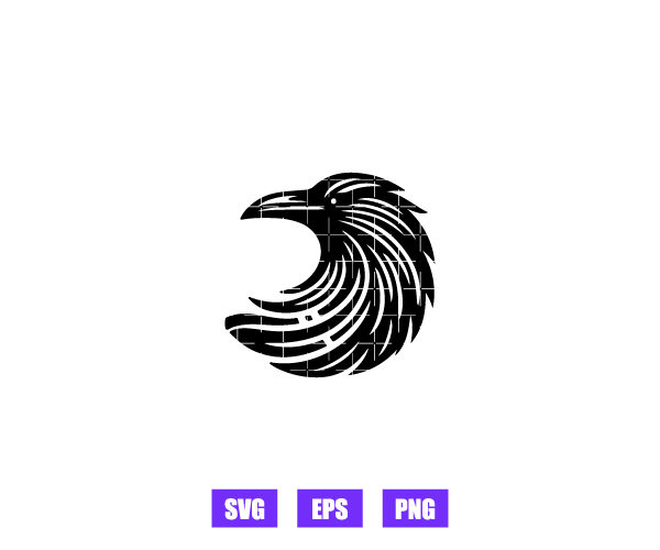 Crow Logo Graphics Free Download