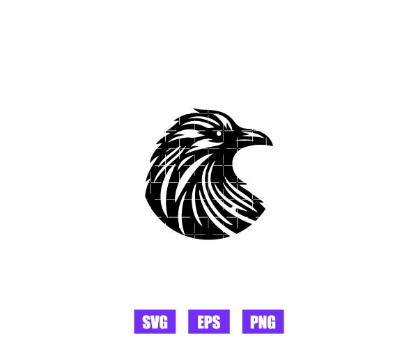 Crow Logo Graphics Free Download