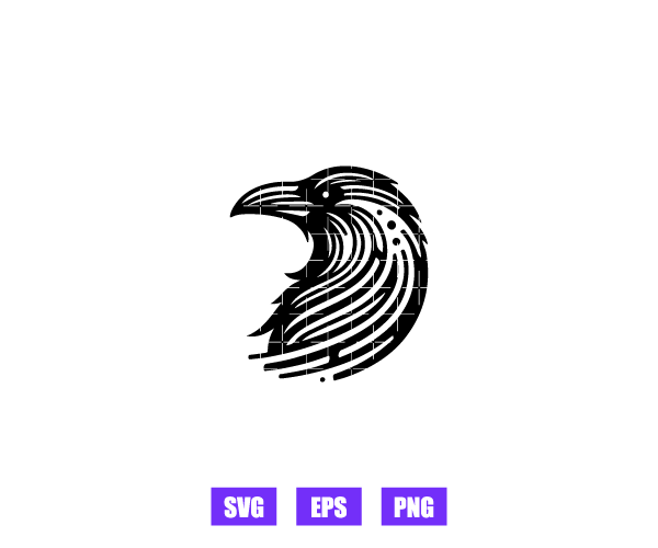 Crow Logo Graphics Free Download