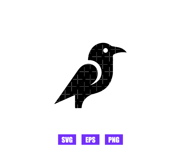 Crow Logo Graphics Free Download