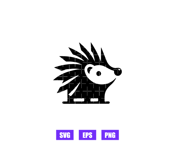 Hedgehog Logo Graphics Free Download