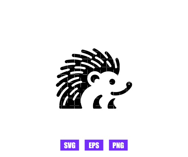 Hedgehog Logo Graphics Free Download