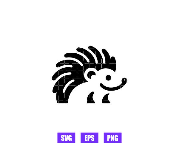 Hedgehog Logo Graphics Free Download