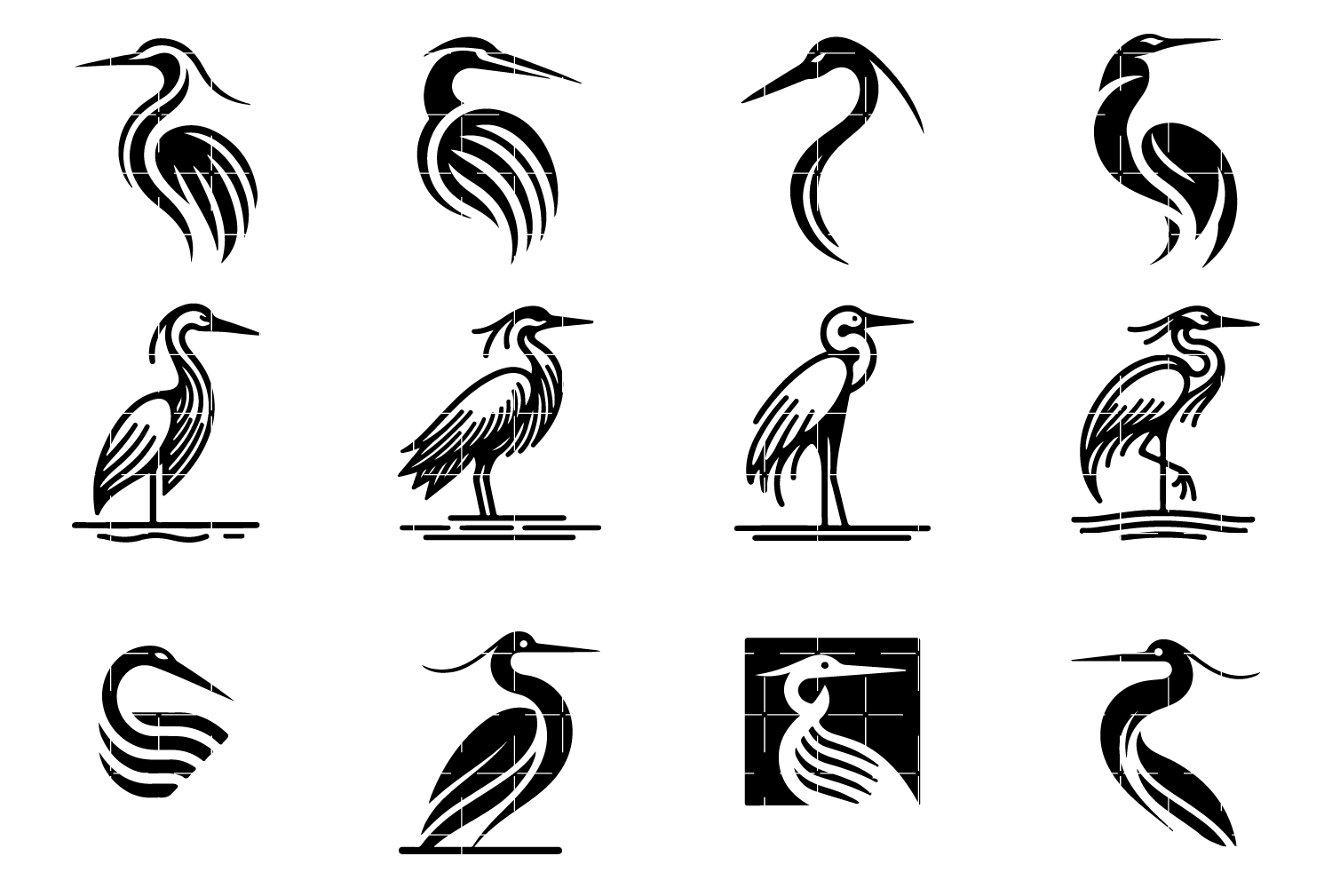 best heron logo free download