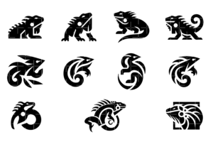 best iguana logo free download