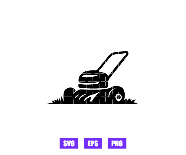 Lawn Mower Logo Graphics Free Download