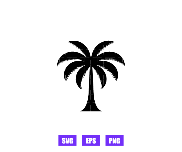 Palm Tree Logo Graphics Free Download