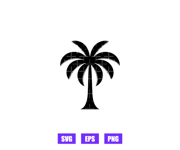 Palm Tree Logo Graphics Free Download